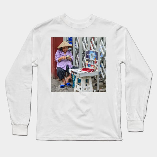 Saigon Smokes Long Sleeve T-Shirt by fotoWerner